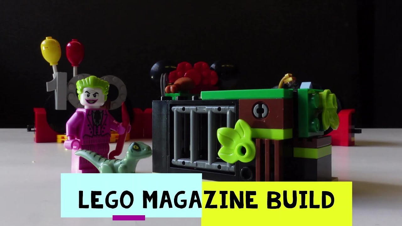 Lego Jurassic World Magazine | Lego Gift And Build