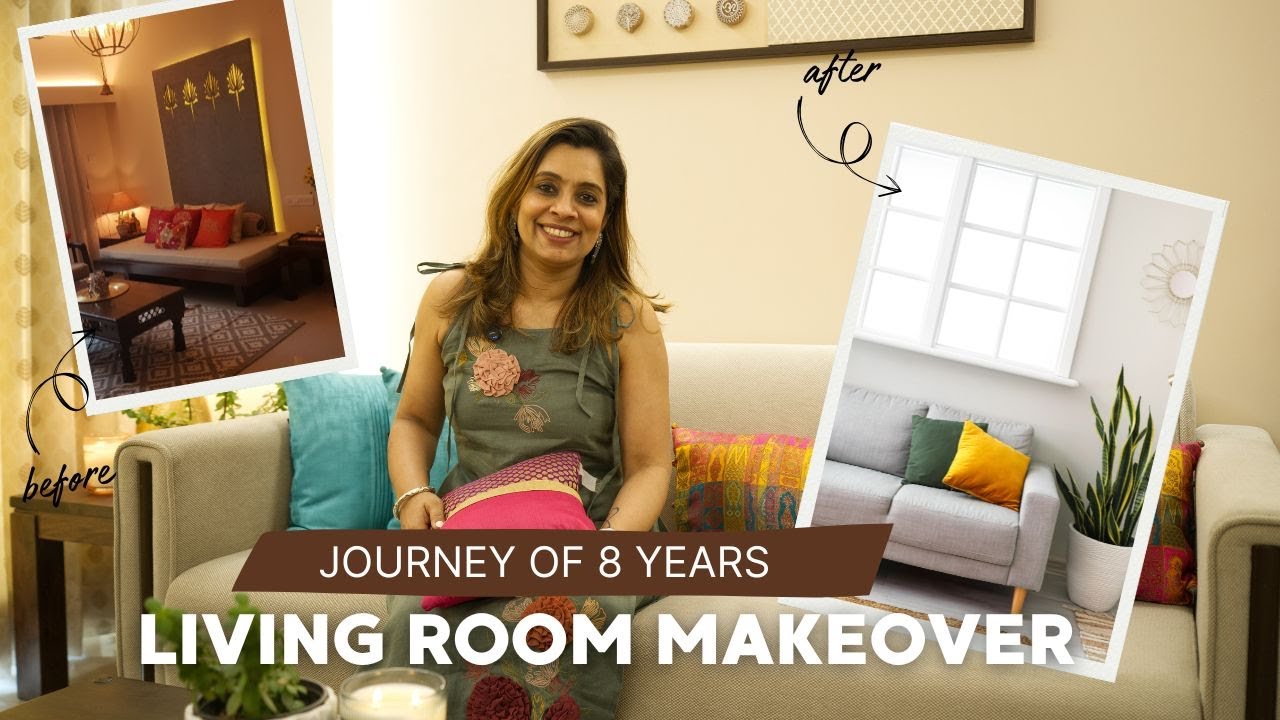 RE - DESIGNING a LIVING ROOM that I designed 8 Years ago | Minor Changes - Major Makeover.