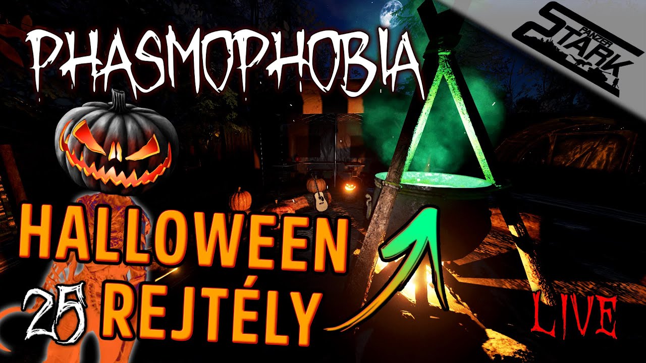 Phasmophobia - 25.Rész (A Halloween REJTÉLY🎃) - Stark LIVE