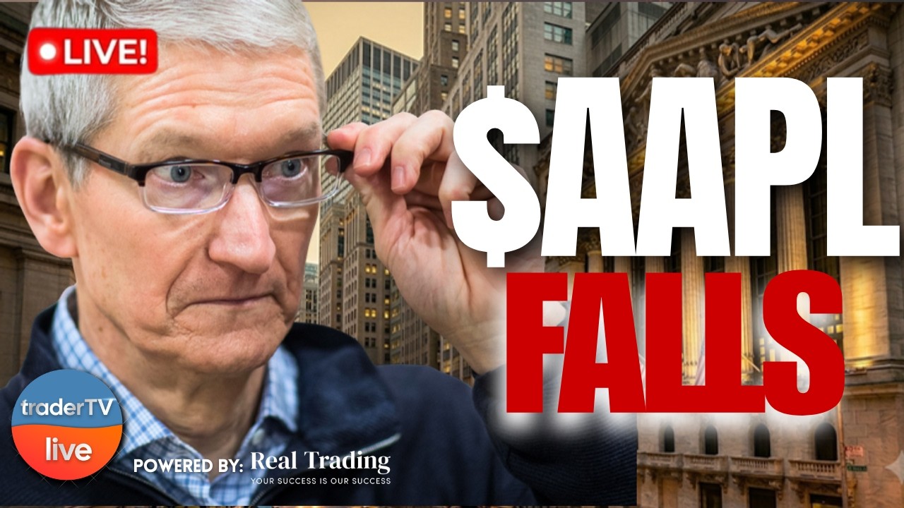 Apple Drops 6% as Hot Inflation Puts the Fed Back in Play | Stock Market Live
