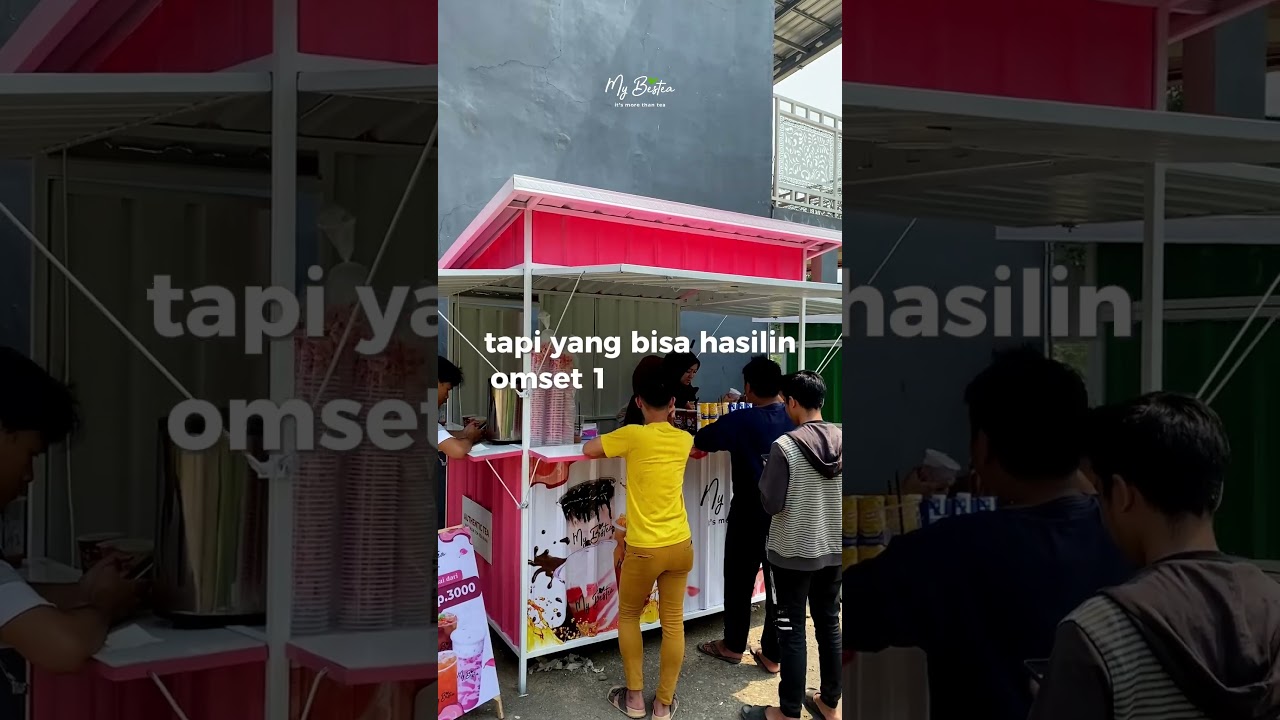 PAKET USAHA TERLARIS DI TAHUN 2024 USAHA MINUMAN KEKINIAN MY BESTEA
