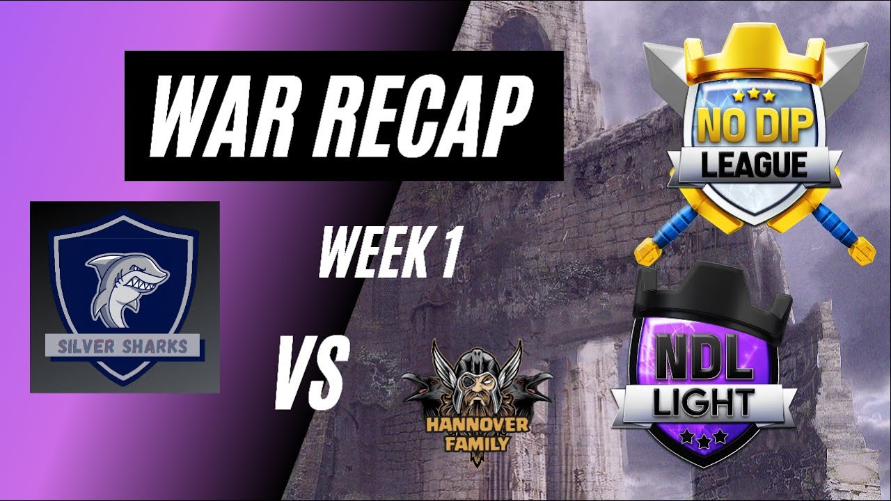 NDL Season 9 - Light: Week 1 Silver Sharks vs Hannover Family