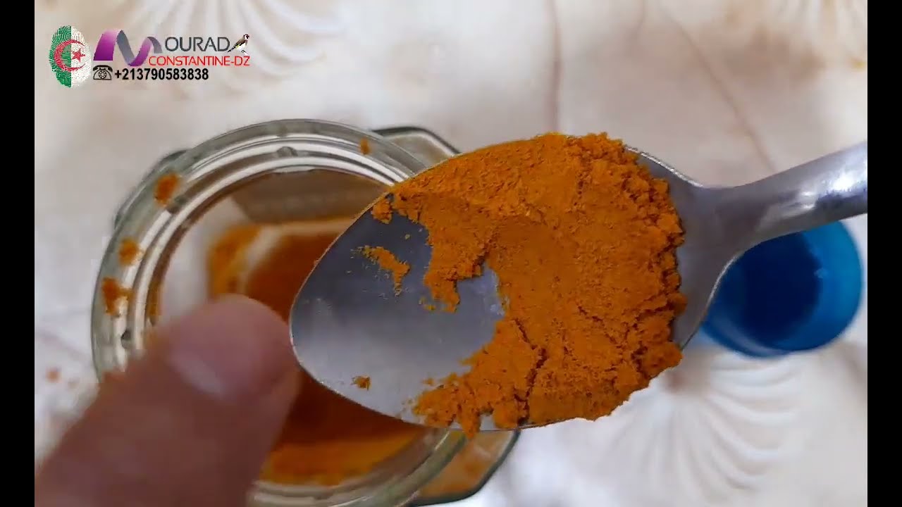 تصحيح معلومات قدمت من قبل  في ما يخص كيفية استعمال الكركم 2022