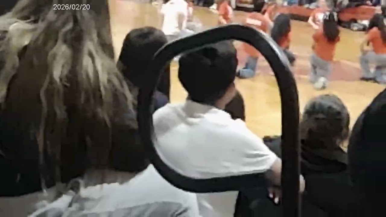 Crockett Middle School Teachers VS Students: BasketBall Game Halftime