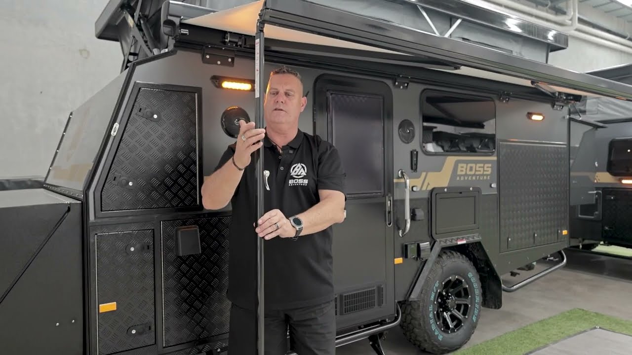 Boss Adventure Caravan Awning Setup & Operation Guide