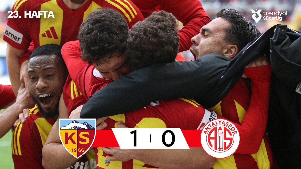 Kayserispor (1-0) Antalyaspor - Highlights/Özet | Trendyol Süper Lig - 2025/26