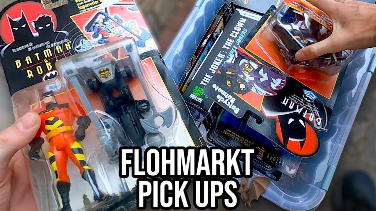 Flohmarkt Ausbeute! Batman Kenner Spielzeug und Figuren gefunden... (Haul)