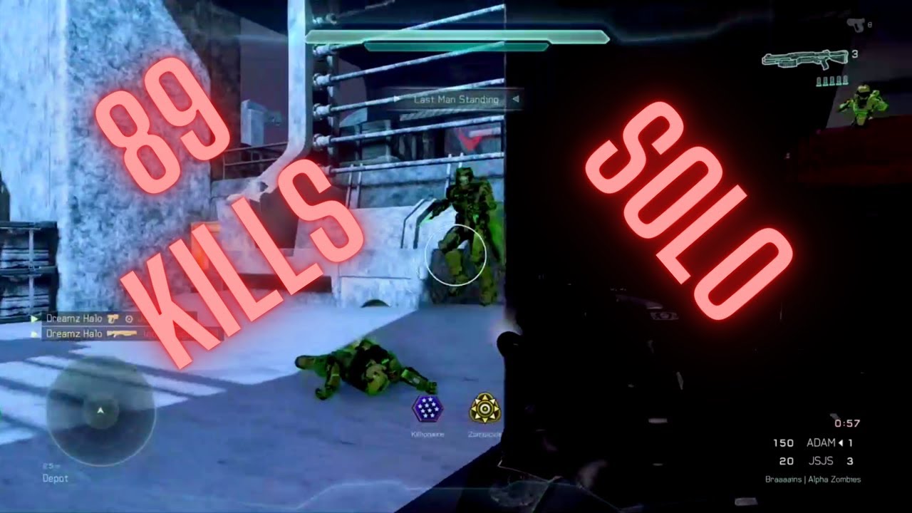89 Kills Solo | Infectionhub Main Account Challenge | 2 Killionaires | Halo 5 Infection Gameplay