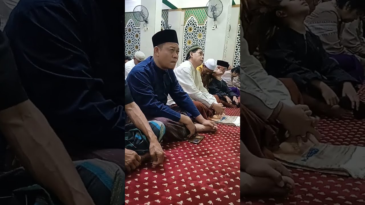 Tausyiah agama shalat tarawih Masjid Al-Abror malam ke-2 oleh Ust. Muhadi