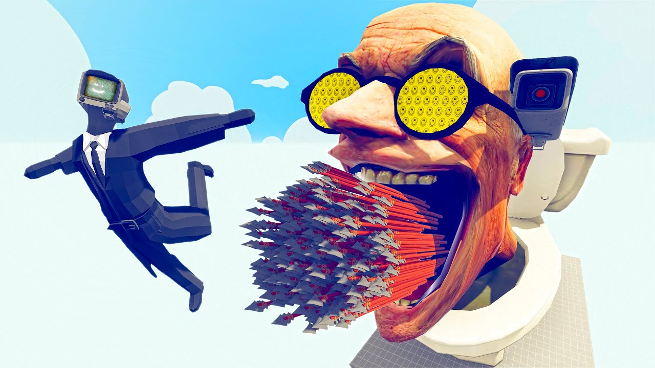 God skibidi vs every units | TABS - Totally Accurate Battle Simulator