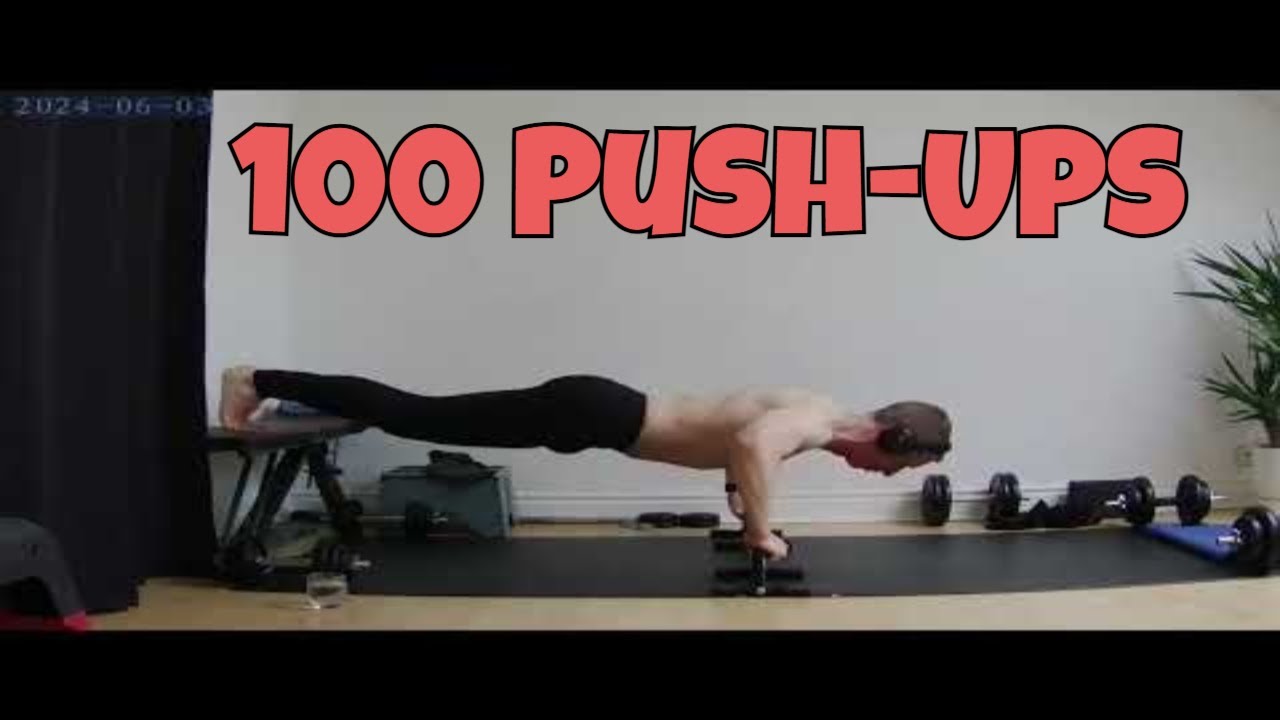 30 DAY Push-Up Challenge Day 3: 100 Push-Ups Each Time