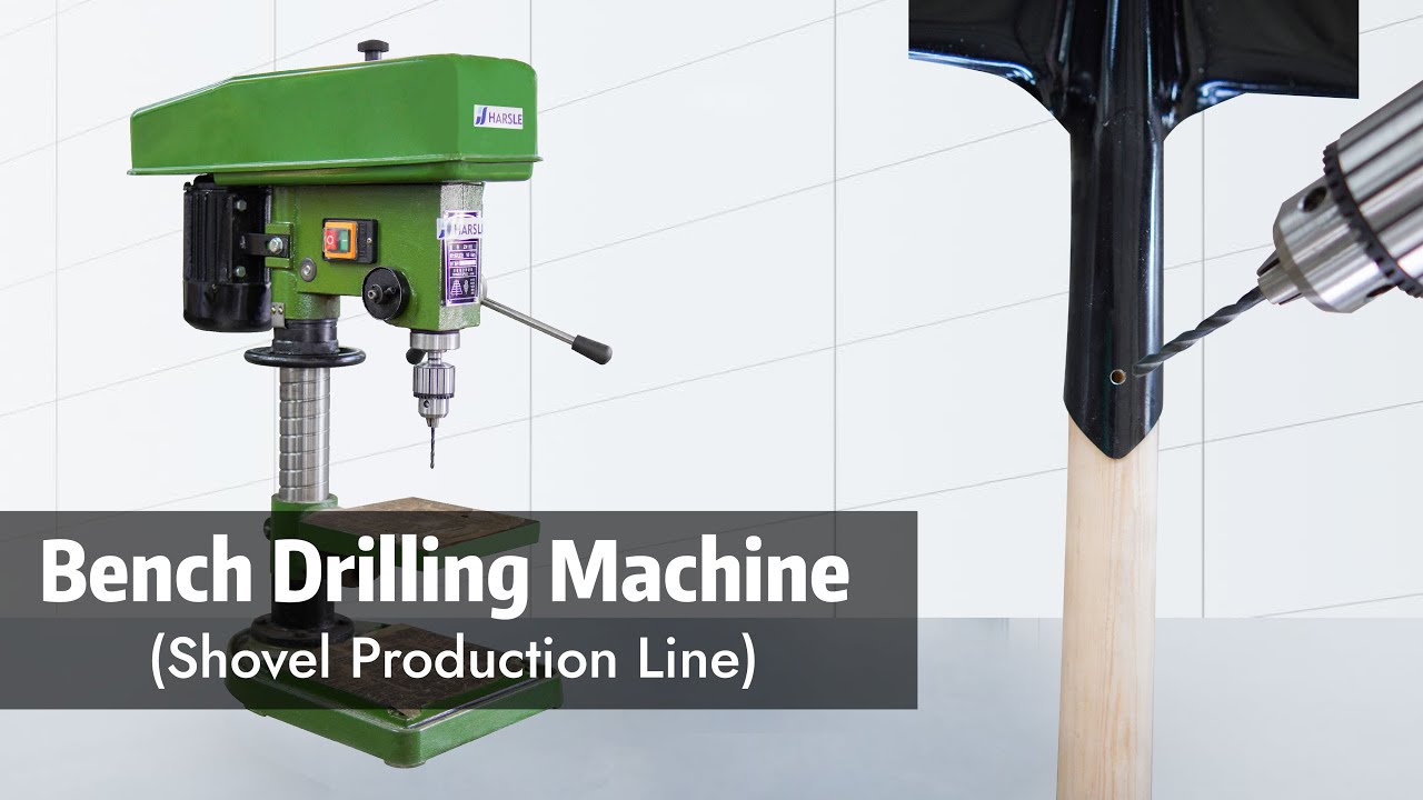 Bench&nbsp;Drilling&nbsp;Machine&nbsp;for&nbsp;Shovel&nbsp;Handle Hole Drilling