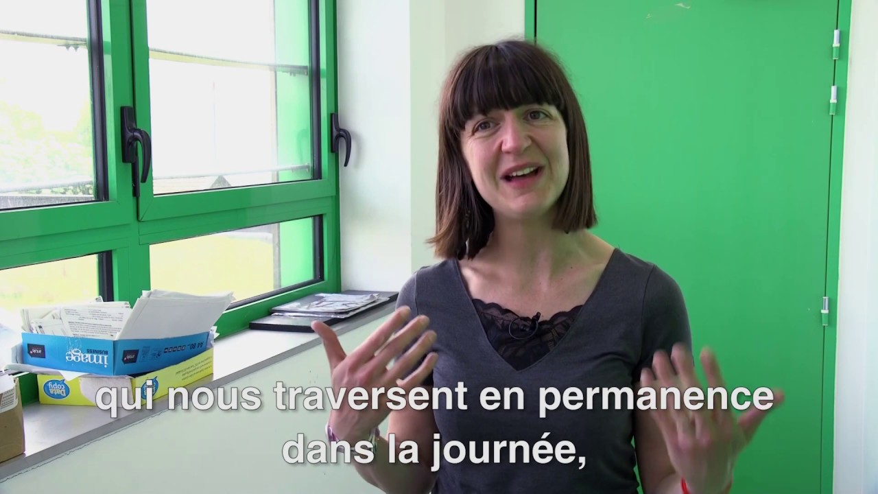 Sophrologie, méditation de pleine conscience avec Gaëlle Piton. Collège Dora Maar de St-Denis.