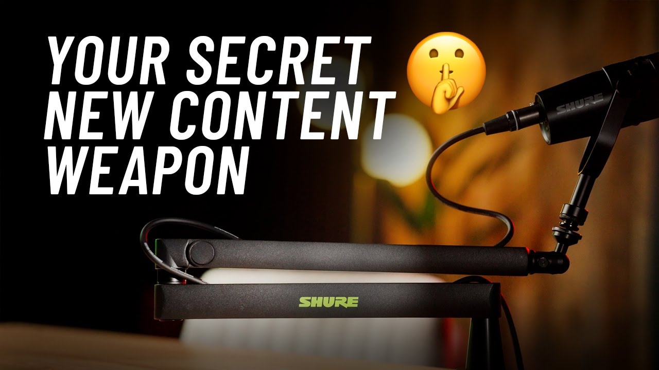 Shure Broadcast 2: Your Desktop&rsquo;s New Mic Stand MVP 🎙️