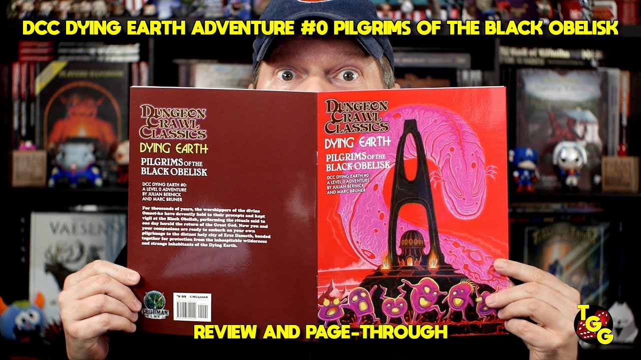 Dungeon Crawl Classics Dying Earth Adventure: Pilgrims of the Black Obelisk | Review & Page-Through