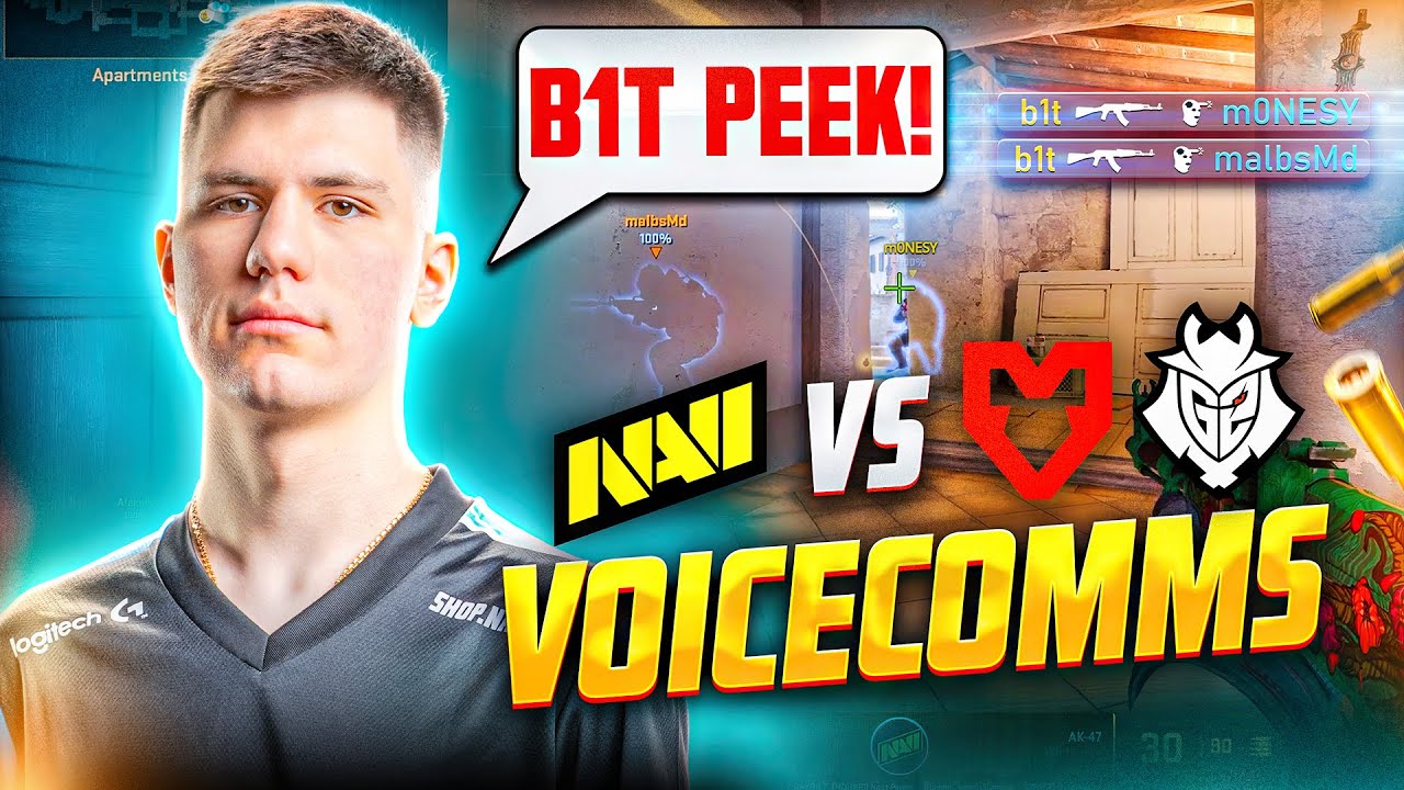 Тимспик NAVI vs MOUZ, G2 на Esports World Cup 2024