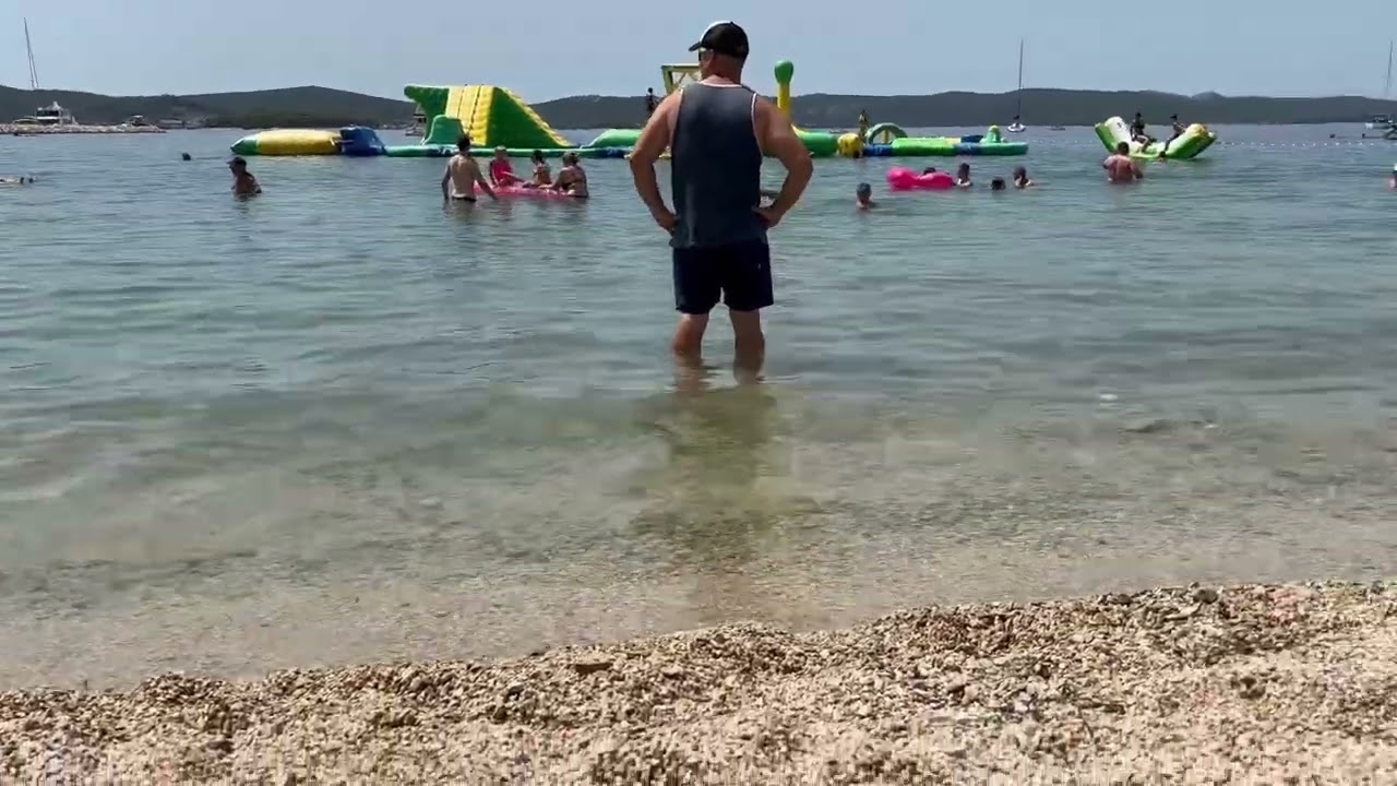Biograd na Moru - July 2025 plaža Bo&scaron;ana