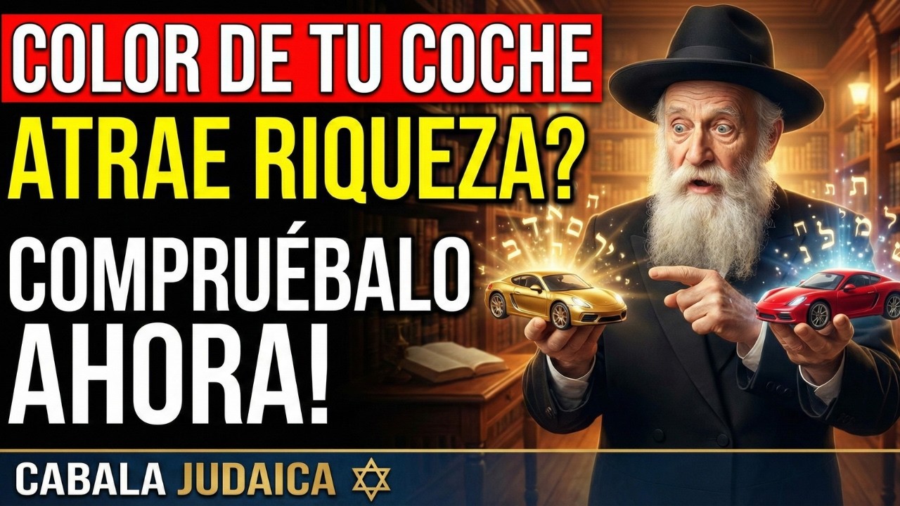 El color de tu coche atrae o repele la riqueza: compruébalo AHORA | Cábala judía