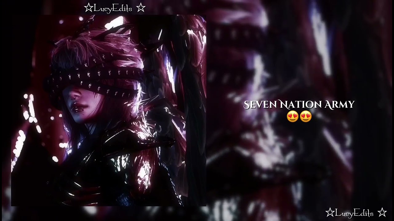 Fighter/dangerous edit audios cause you killed the seven nation army ⚔️🌑 +TIMESTAMPS — LUCYEDITZ