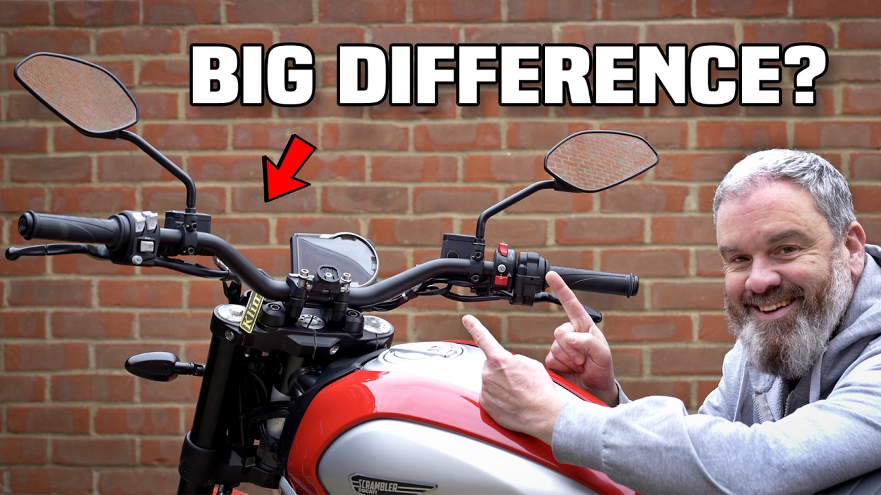 Wymiana kierownicy w Ducati Scrambler | Czy to duża r&oacute;żnica?