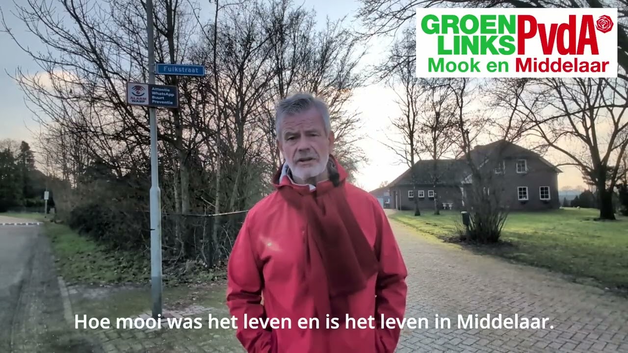 Ton Broekmans  Wonen in Middelaar   GL PvdA Mook en Middelaar