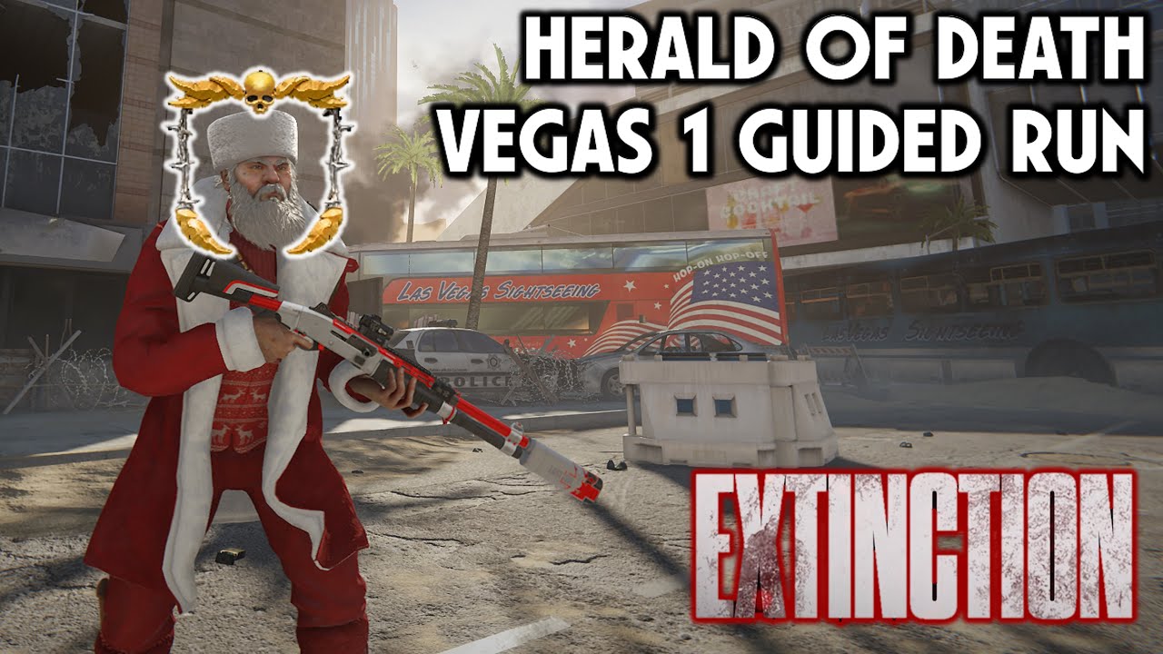 Herald of Death Solo Guided Run - Vegas 1 Extinction No Damage w Hellraiser - World War Z Aftermath