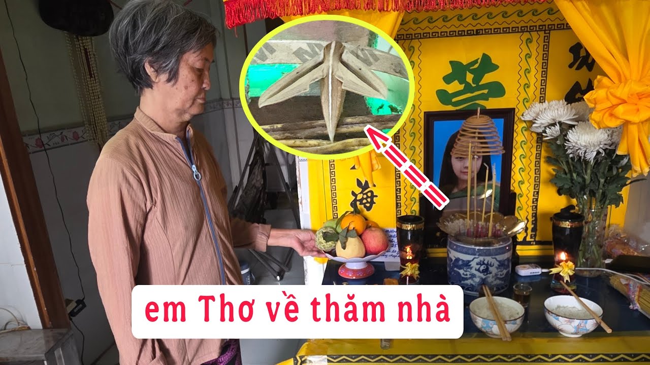 Bất ngờ em Thơ 24T về thăm nhà sau 3 ngày mở cửa mã