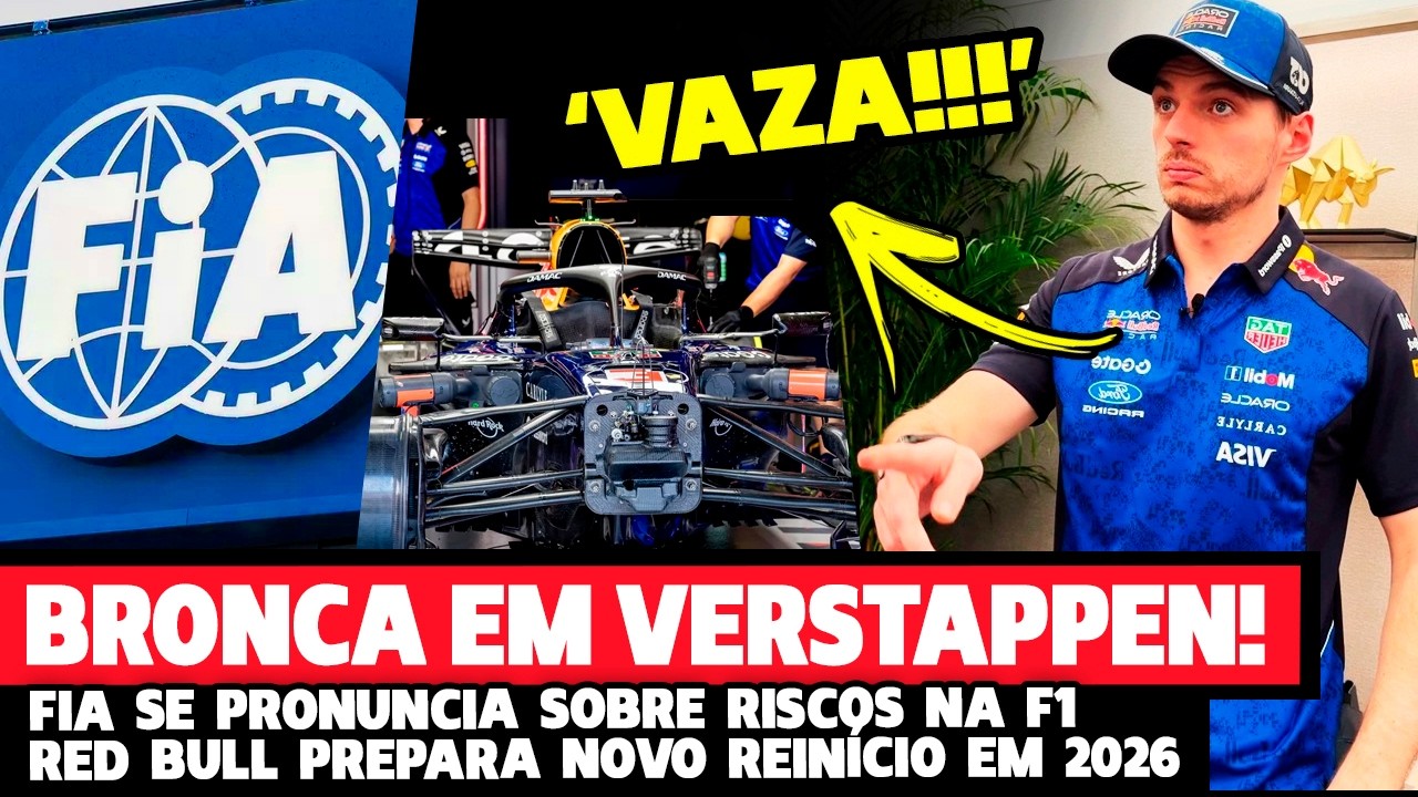 FIA D&Aacute; BRONCA EM VERSTAPPEN, RED BULL PREPARA REINICIO E FIA SE PRONUNCIA SOBRE SEGURAN&Ccedil;A| F&Oacute;RMULA 1