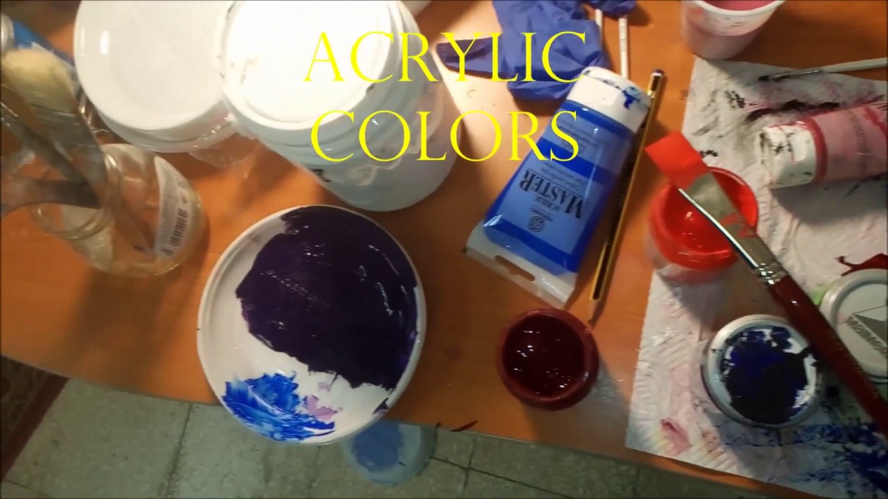 Colore acrilico.DanielArtStudio 
