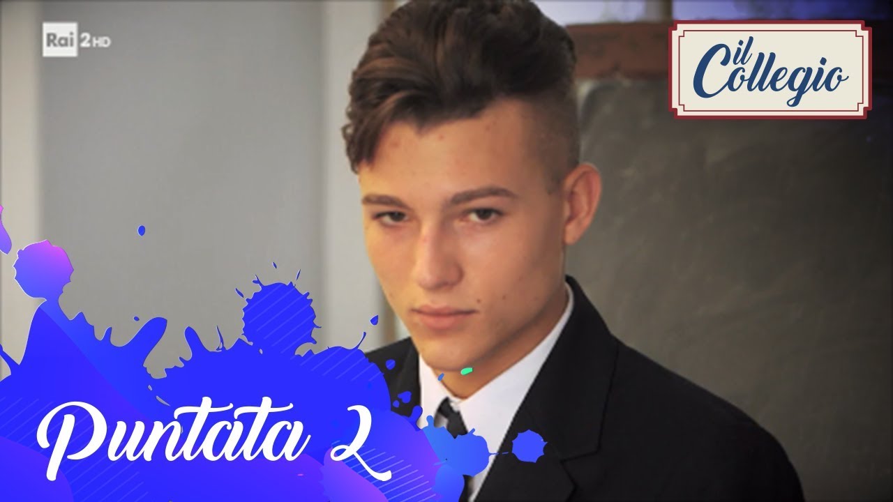 Il prof. Maggi interroga i nuovi arrivati Luca e Alice - Seconda puntata - Il Collegio 3