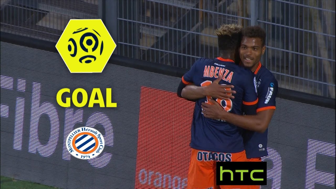 Goal Isaac MBENZA (27') / Montpellier H&eacute;rault SC - FC Lorient (2-0)/ 2016-17
