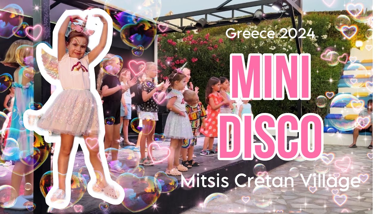 Mini disco Greece Mitsis Cretan Village | KrissTinn