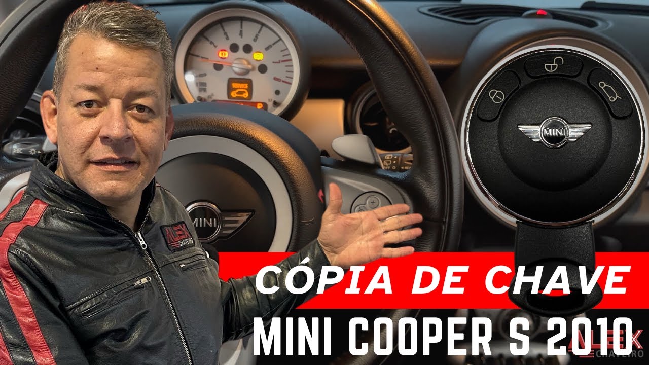 CÓPIA DE CHAVE MINI COOPER S 2010 - CHAVE MINI COOPER - #minicooper #minicoopers #automoveis