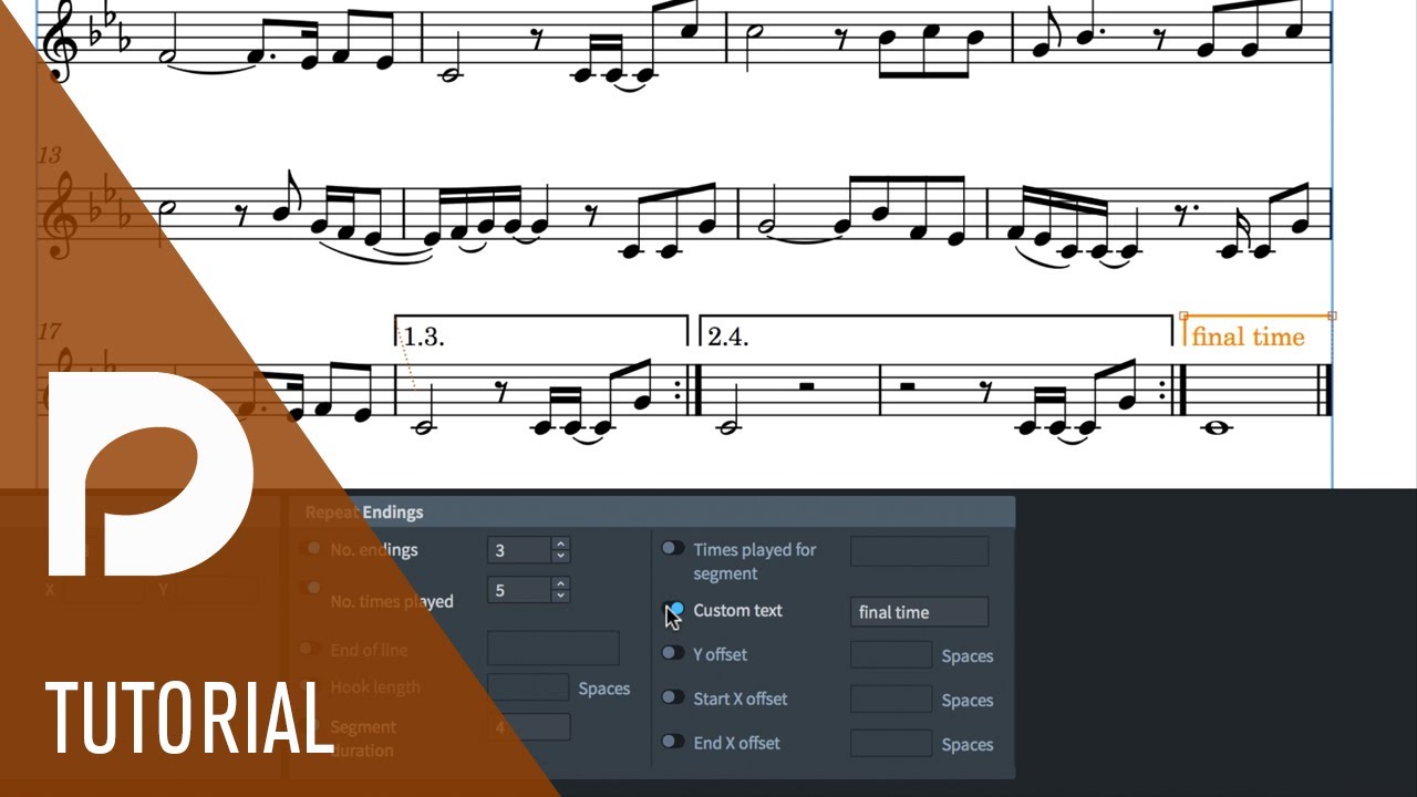 How to Work with Repeat Endings | New Features in Dorico 1.1