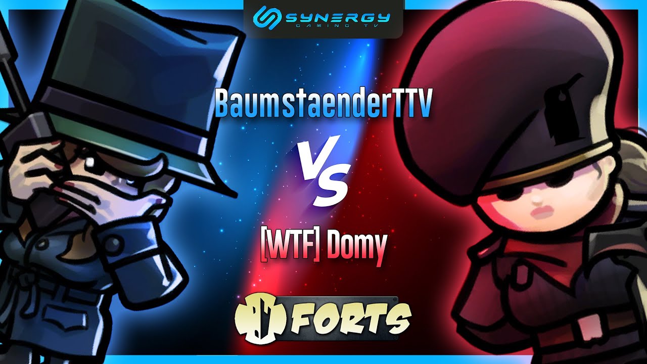 [1v1] BaumstaenderTTV vs [WTF] Domy - Forts Replay Commentary