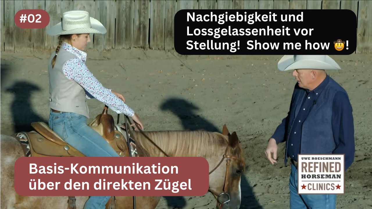 Basis-Kommunikation über den direkten Zügel -  Basic Foundation - Exercise #02