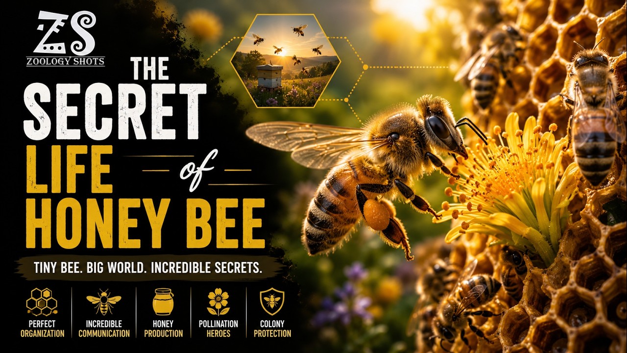 Honey Bee : Social Organization #honeybee #honeybeefacts #apismelifera #apisceranaindica #altruism