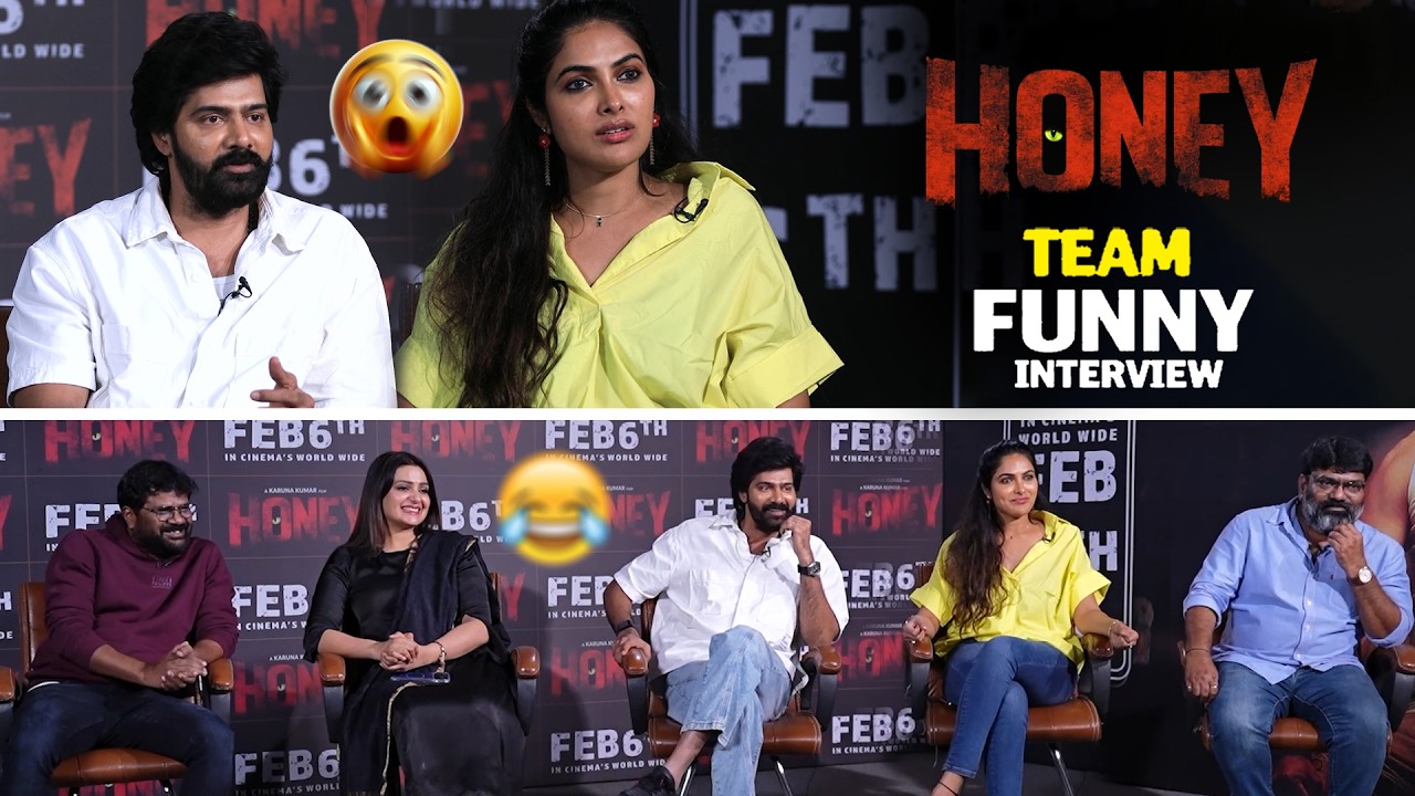 Honey Movie Team Interview | Fun Talk with Naveen Chandra By Actor Raja Ravinder || Divi || MTB