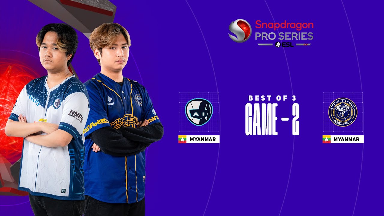 [Game - 2] Ai Esports vs Mythic Seal | Snapdragon Pro Series