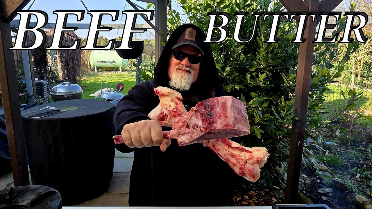 Beef Butter vom Grill mit Kalbs Tomahawk