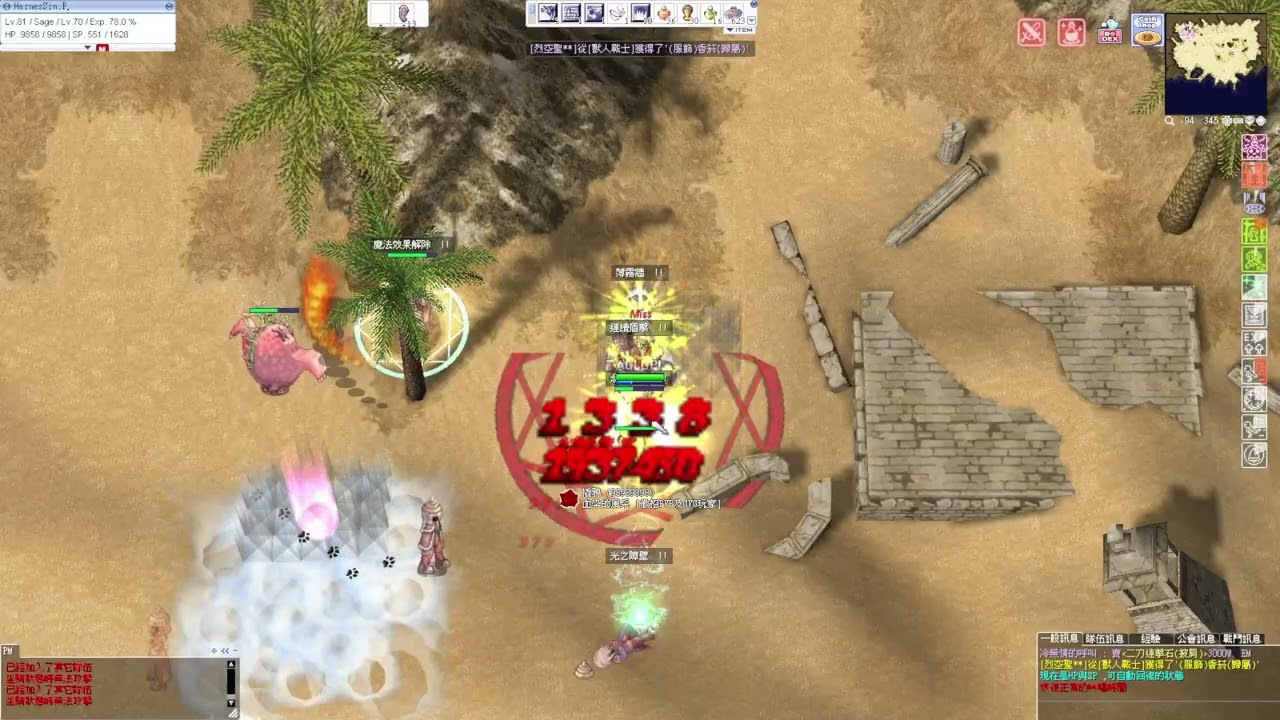 RO樂園 仙境傳說 PVP王圖 智者 Sage 20260128