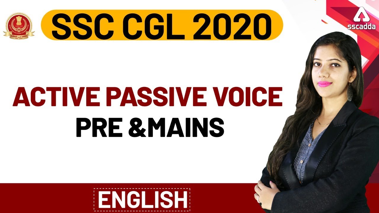 SSC CGL 2019 | English | Active and Passive Voice for SSC!