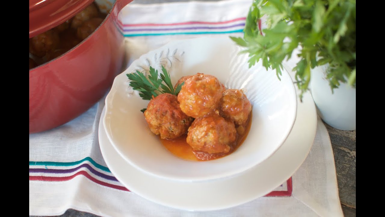 Cómo hacer albóndigas con tomate