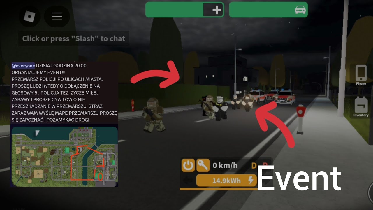 Roblox Emergency Hamburg Serwer 🇵🇱WarszawaRP - Przemarsz Policji ( Event )