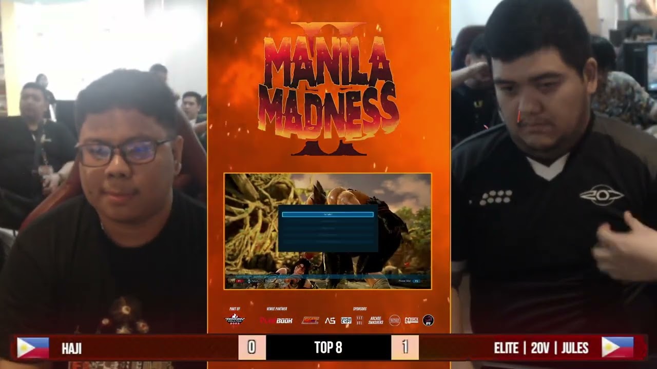 Haji (Julia/Nina) vs ELITE | 20V | Jules (Heihachi) - Manila Madness 2 - Top 8