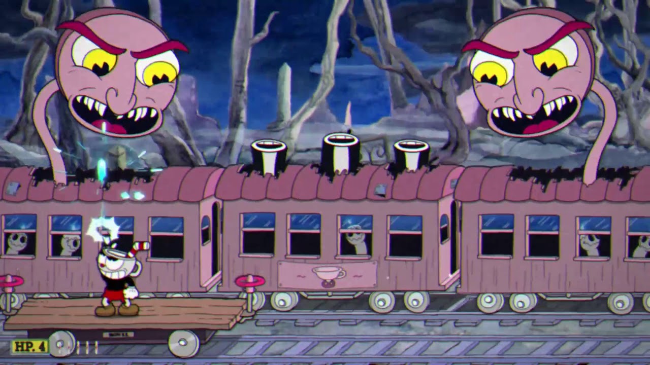 Cuphead Walkthrough Railroad Wrath
