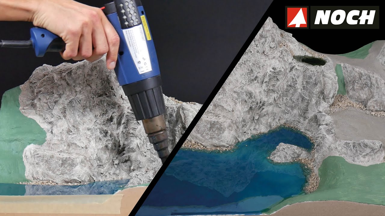 Bergsee mit Wasserfall, Modellgewässer & Wege gestalten | NOCH Home Academy “ | Folge 3
