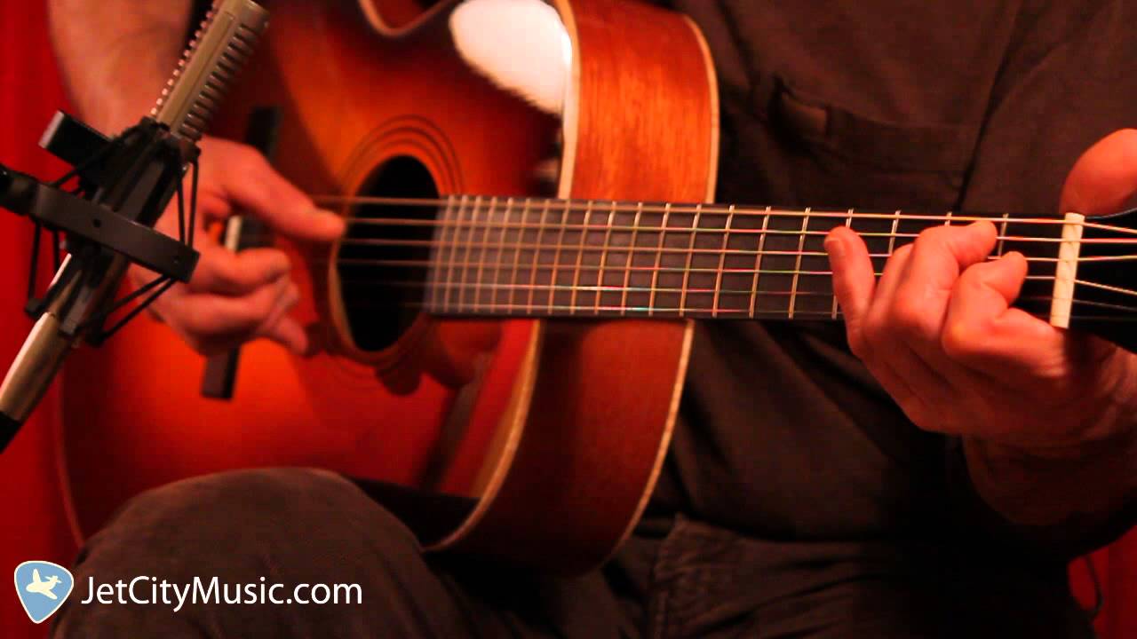 Eric Madis Fingerpicking Lesson 1 - Rolling E Blues