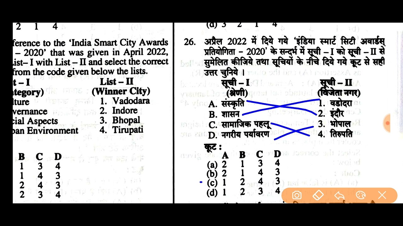 UPPSC PCS 2022 GS Paper Solution