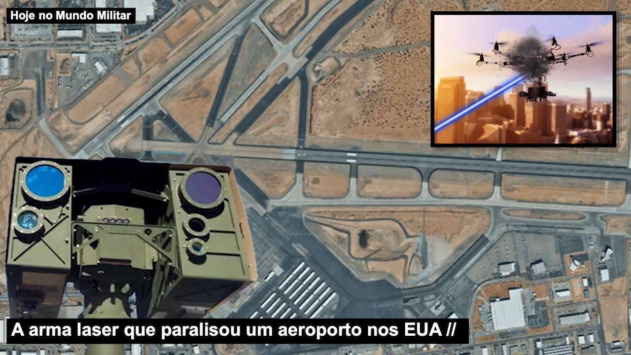 A arma laser que paralisou um aeroporto nos EUA